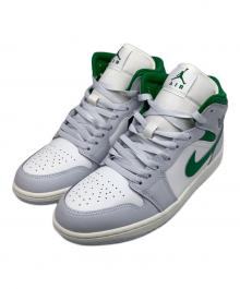 NIKE（ナイキ）の古着「Air Jordan 1 Mid」｜ホワイト×グリーン