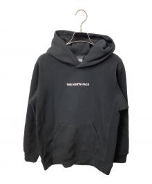 THE NORTH FACE（ザ ノース フェイス）の古着「ブラッシュドフーディ」｜ブラック