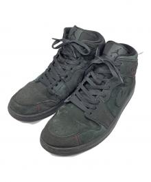 NIKE（ナイキ）の古着「Air Jordan 1 Mid SE Craft "Dark Smoke Grey"」｜ブラック