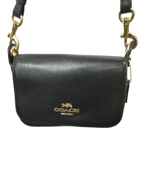 COACH（コーチ）COACH (コーチ) ショルダーバッグ ブラック ブラックの古着・服飾アイテム