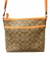 COACH (コーチ) ショルダーバッグ ベージュ×オレンジ ベージュ：7000円