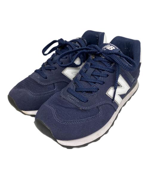 NEW BALANCE（ニューバランス）NEW BALANCE (ニューバランス) New Balance ML574EN2 NAVY ネイビー サイズ:25.5の古着・服飾アイテム