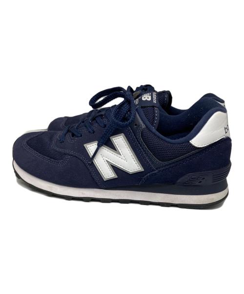 NEW BALANCE（ニューバランス）NEW BALANCE (ニューバランス) New Balance ML574EN2 NAVY ネイビー サイズ:25.5の古着・服飾アイテム