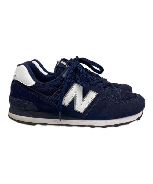 NEW BALANCE（ニューバランス）NEW BALANCE (ニューバランス) New Balance ML574EN2 NAVY ネイビー サイズ:25.5の古着・服飾アイテム