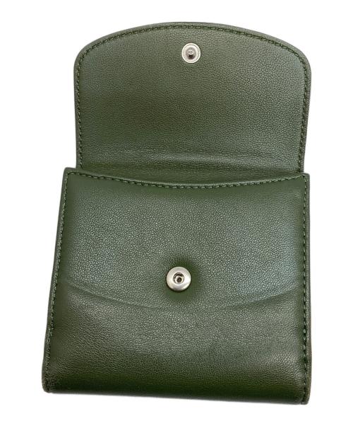 Vivienne Westwood（ヴィヴィアンウエストウッド）Vivienne Westwood (ヴィヴィアンウエストウッド) EMMA SMALL WALLET オリーブの古着・服飾アイテム