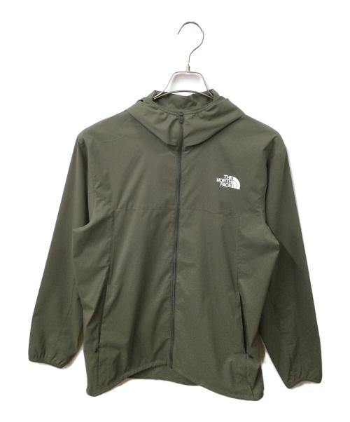THE NORTH FACE（ザ ノース フェイス）THE NORTH FACE (ザ ノース フェイス) エニータイムウインドフーディ オリーブ サイズ:Mの古着・服飾アイテム
