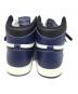 中古・古着 NIKE (ナイキ) AIR JORDAN 1 RETRO HIGH OG ホワイト×ネイビー サイズ:26.5 未使用品：20000円