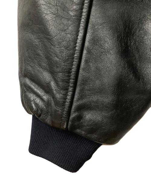 sigma Alpha（シグマアルファ）sigma Alpha (シグマアルファ) スタジャン Sandy ΣAE ブラック サイズ:Lの古着・服飾アイテム