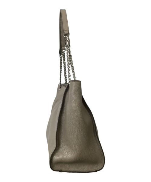 TORY BURCH（トリーバーチ）TORY BURCH (トリーバーチ) チェーンショルダーバッグ ベージュの古着・服飾アイテム