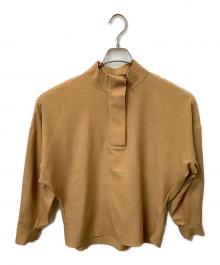 ADOLFO DOMINGUEZ（アドルフォ ドミンゲス）の古着「長袖ブラウス」｜ブラウン