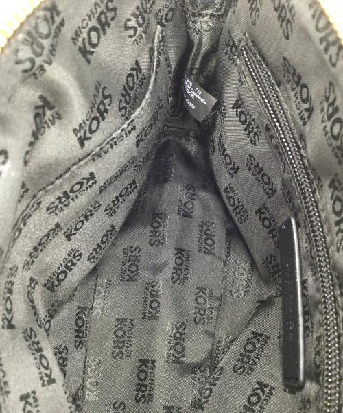 MICHAEL KORS（マイケル・コース）MICHAEL KORS (マイケルコース) ショルダーバッグ ブラック ブラックの古着・服飾アイテム