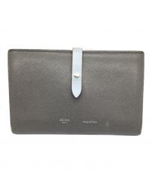 CELINE（セリーヌ）の古着「ストラップラージマルチファンクション」｜グレー×ブルー