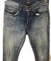 中古・古着 Saint Laurent Paris (サンローランパリ) ダメージ加工デニムパンツ　インディゴ インディゴ サイズ:27：9000円