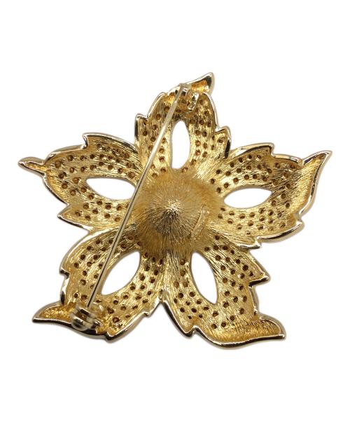 Christian Dior（クリスチャン ディオール）Christian Dior (クリスチャン ディオール) ブローチ フラワーの古着・服飾アイテム