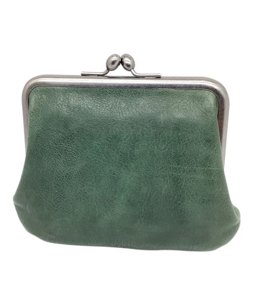 genten（ゲンテン）genten (ゲンテン) アンティーコ 口金ミニ財布 グリーン 未使用品の古着・服飾アイテム