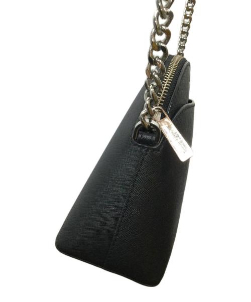MICHAEL KORS（マイケル・コース）MICHAEL KORS (マイケルコース) ショルダーバッグ ブラック ブラックの古着・服飾アイテム
