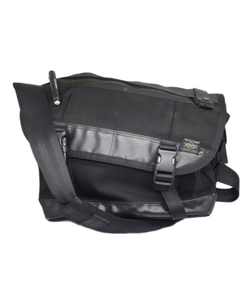 PORTER（ポーター）PORTER (ポーター) HEAT MESSENGER BAG（L） ブラックの古着・服飾アイテム