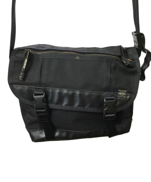 PORTER（ポーター）PORTER (ポーター) HEAT MESSENGER BAG（L） ブラックの古着・服飾アイテム