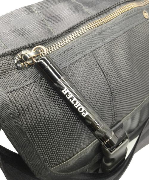 PORTER（ポーター）PORTER (ポーター) HEAT MESSENGER BAG（L） ブラックの古着・服飾アイテム