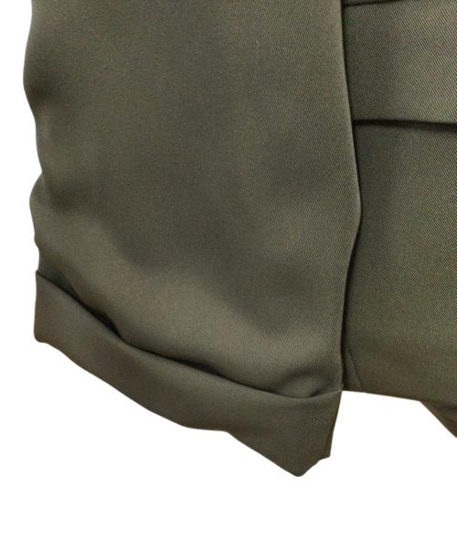 EDDEN ELLEN（エデンエレン）EDDEN ELLEN (エデンエレン) フレアアームダブルテーラードジャケット オリーブ サイズ:Mの古着・服飾アイテム