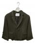 EDDEN ELLEN (エデンエレン) フレアアームダブルテーラードジャケット オリーブ サイズ:M：5000円