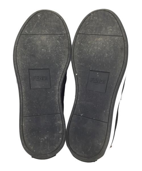 FENDI（フェンディ）FENDI (フェンディ) モンスターバグス スリッポン ブラック サイズ:7の古着・服飾アイテム