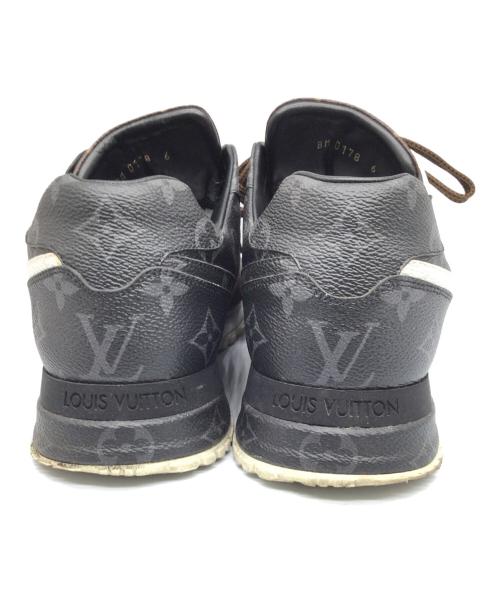 LOUIS VUITTON（ルイ ヴィトン）LOUIS VUITTON (ルイ ヴィトン) ランアウェイ・ラインスニーカー ブラウン×ホワイト×ブラック サイズ:6の古着・服飾アイテム