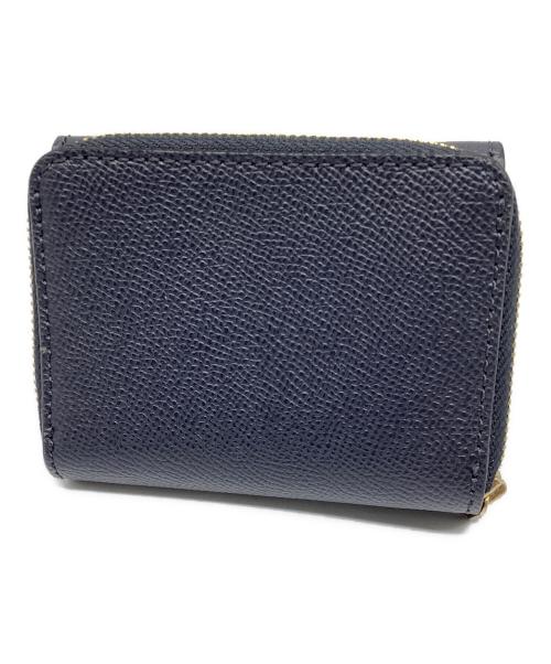 COACH（コーチ）COACH (コーチ) 3つ折り財布 ネイビーの古着・服飾アイテム