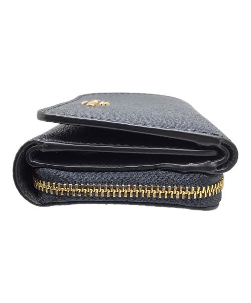 COACH（コーチ）COACH (コーチ) 3つ折り財布 ネイビーの古着・服飾アイテム