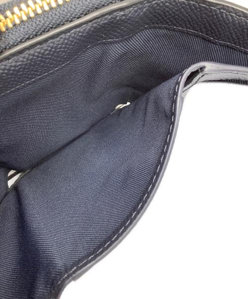 COACH（コーチ）COACH (コーチ) 3つ折り財布 ネイビーの古着・服飾アイテム