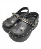 crocs×ATMOSクロックス×アトモス）の古着「STOMP EMBELLISHED CLOG」｜ブラック