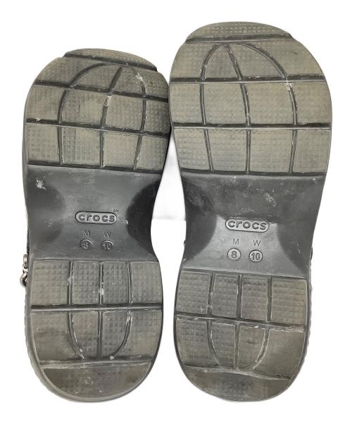 crocs（クロックス）crocs (クロックス) atmos (アトモス) STOMP EMBELLISHED CLOG ブラック サイズ:26の古着・服飾アイテム