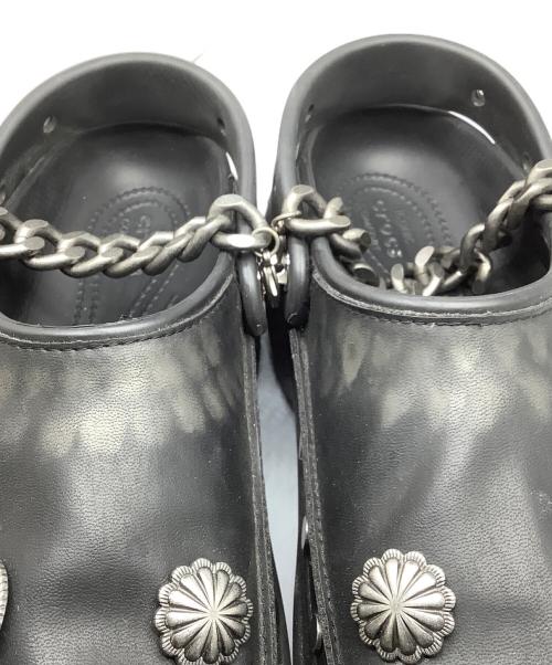 crocs（クロックス）crocs (クロックス) atmos (アトモス) STOMP EMBELLISHED CLOG ブラック サイズ:26の古着・服飾アイテム