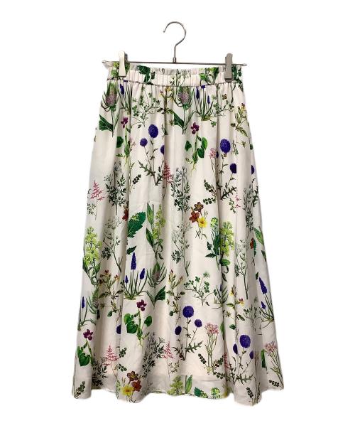 Loulou Willoughby（ルルウィルビー）Loulou Willoughby (ルルウィルビー) スカート　ホワイト ホワイト サイズ:2の古着・服飾アイテム