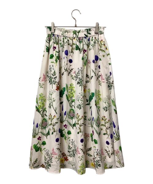 Loulou Willoughby（ルルウィルビー）Loulou Willoughby (ルルウィルビー) スカート　ホワイト ホワイト サイズ:2の古着・服飾アイテム