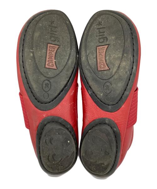 CAMPER（カンペール）CAMPER (カンペール) RIGHT NINA レッド サイズ:38の古着・服飾アイテム