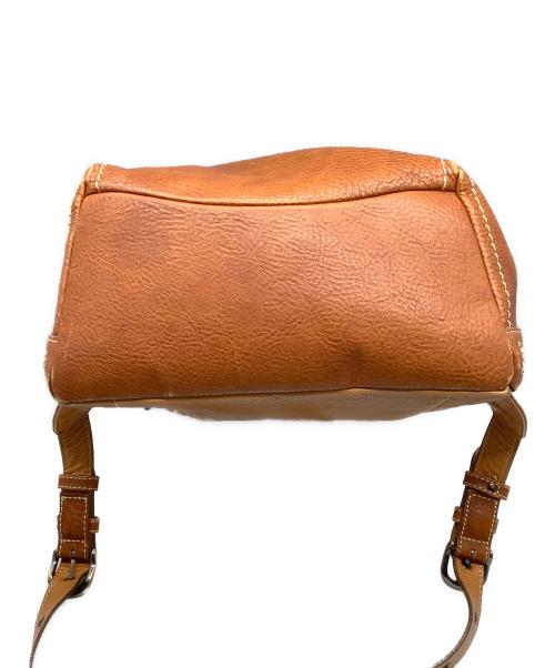 土屋鞄（ツチヤカバン）土屋鞄 (ツチヤカバン) トーンオイルヌメ ソフトミディアムバックパック  ブラウンの古着・服飾アイテム