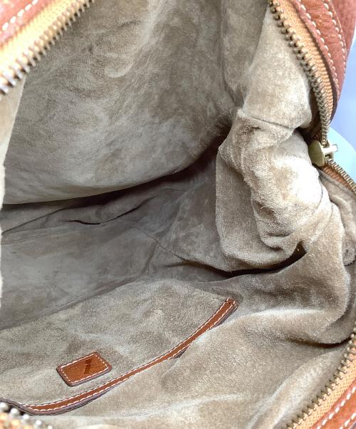 土屋鞄（ツチヤカバン）土屋鞄 (ツチヤカバン) トーンオイルヌメ ソフトミディアムバックパック  ブラウンの古着・服飾アイテム