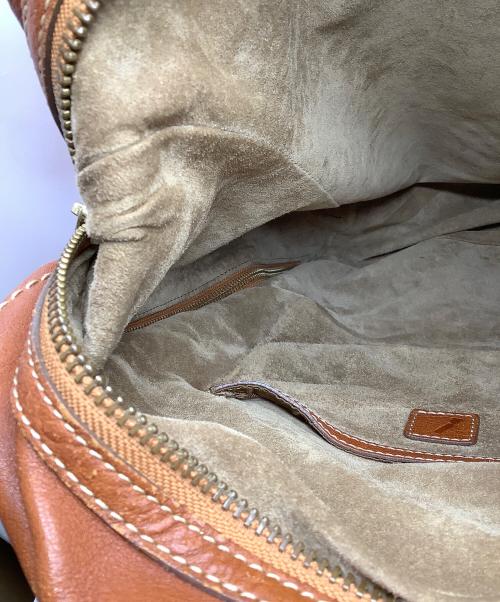 土屋鞄（ツチヤカバン）土屋鞄 (ツチヤカバン) トーンオイルヌメ ソフトミディアムバックパック  ブラウンの古着・服飾アイテム