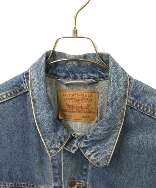 LEVI'S（リーバイス）LEVI'S (リーバイス) 90sデニムトラッカージャケット スカイブルー サイズ:XLの古着・服飾アイテム