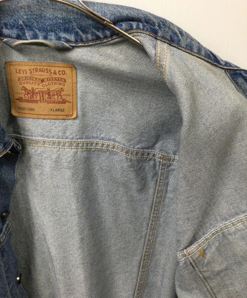 LEVI'S（リーバイス）LEVI'S (リーバイス) 90sデニムトラッカージャケット スカイブルー サイズ:XLの古着・服飾アイテム