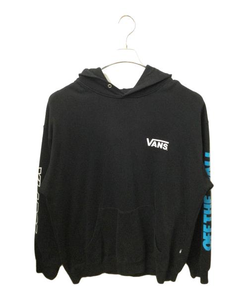 VANS（ヴァンズ）VANS (バンズ) X-LARGE (エクストララージ)  PULLOVER HOODED SWEAT ブラック サイズ:XLの古着・服飾アイテム