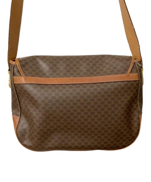 CELINE（セリーヌ）CELINE (セリーヌ) マカダム ショルダーバッグ ブラウンの古着・服飾アイテム