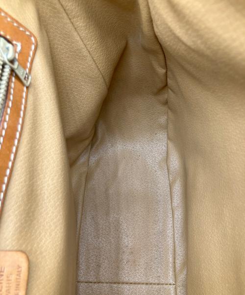 CELINE（セリーヌ）CELINE (セリーヌ) マカダム ショルダーバッグ ブラウンの古着・服飾アイテム