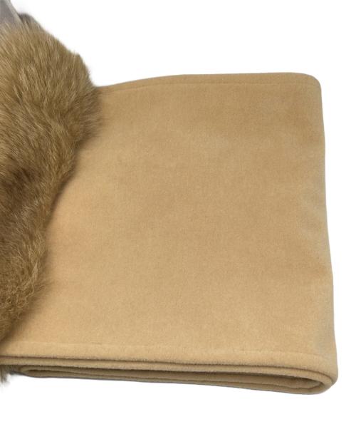 PIACENZA（ピアチェンツァ）PIACENZA (ピアチェンツァ) マフラー ベージュの古着・服飾アイテム