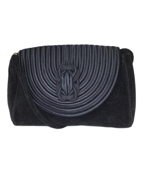 FEILER（フェイラー）FEILER (フェイラー) ショルダーバッグ ブラック ブラックの古着・服飾アイテム