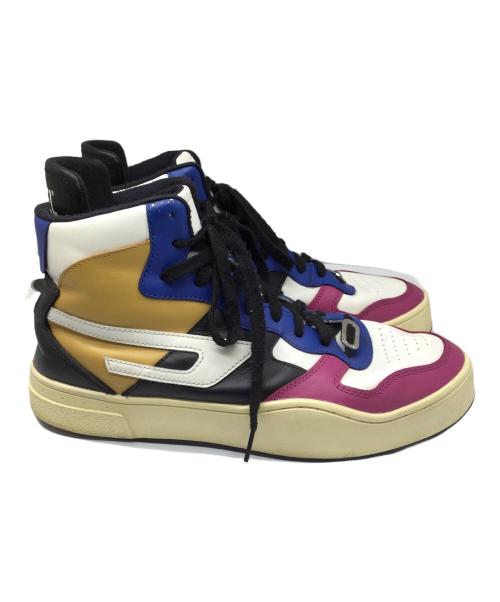 DIESEL（ディーゼル）DIESEL (ディーゼル) S-UKIYO MID Classic blue/Black/Star white マルチカラー サイズ:28.5の古着・服飾アイテム