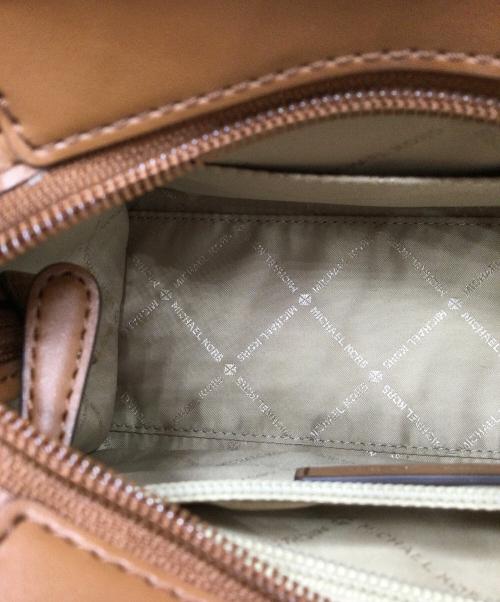 MICHAEL KORS（マイケル・コース）MICHAEL KORS (マイケルコース) 2WAYバッグ ブラウン ブラウンの古着・服飾アイテム
