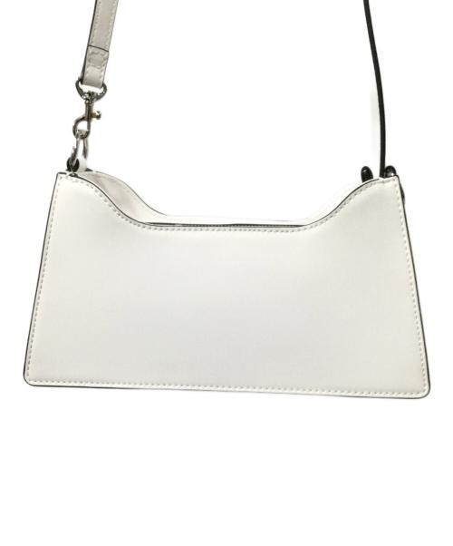 Calvin Klein（カルバンクライン）Calvin Klein (カルバンクライン) コンバーチブルショルダーバッグ ホワイトの古着・服飾アイテム