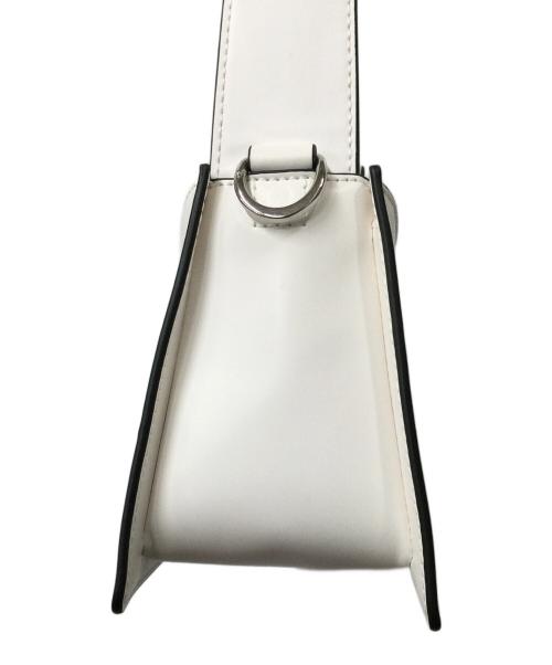 Calvin Klein（カルバンクライン）Calvin Klein (カルバンクライン) コンバーチブルショルダーバッグ ホワイトの古着・服飾アイテム